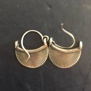 Authentic silver earrings